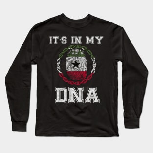 Somaliland  It's In My DNA - Gift for Somali Somalilander From Somaliland Long Sleeve T-Shirt